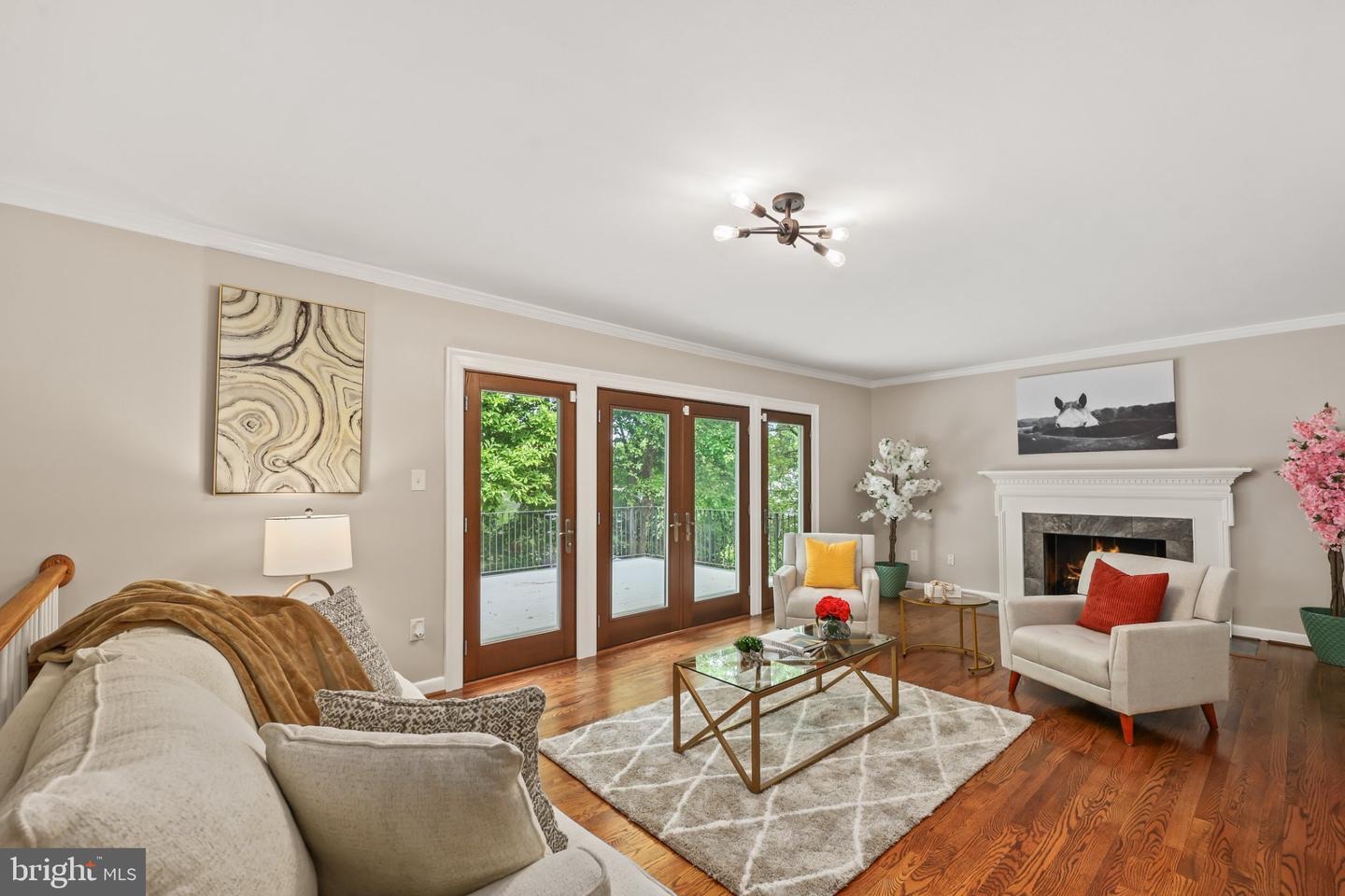 Living Room staging by Pro Home Staging